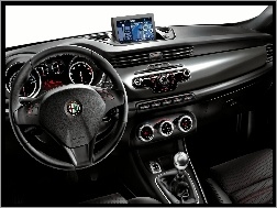 Gps, Wnętrze, Giulietta, Alfa Romeo, Kierownica